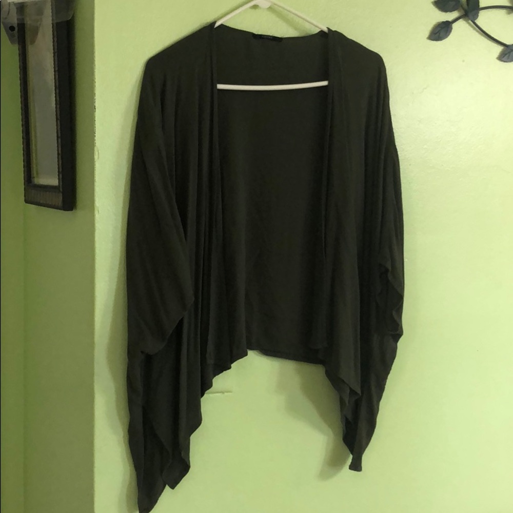 Olive colored Cardigan